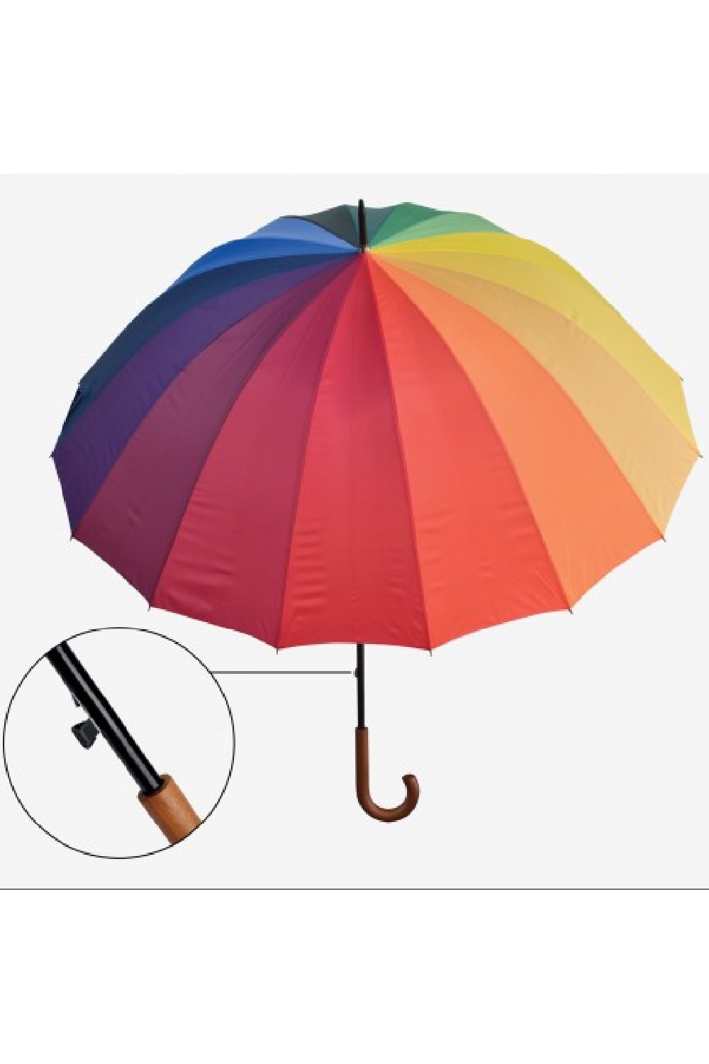 Legami Milano Ομπρέλα Βροχής,με Μπαστούνι Πολύχρωμη UMBMC0002