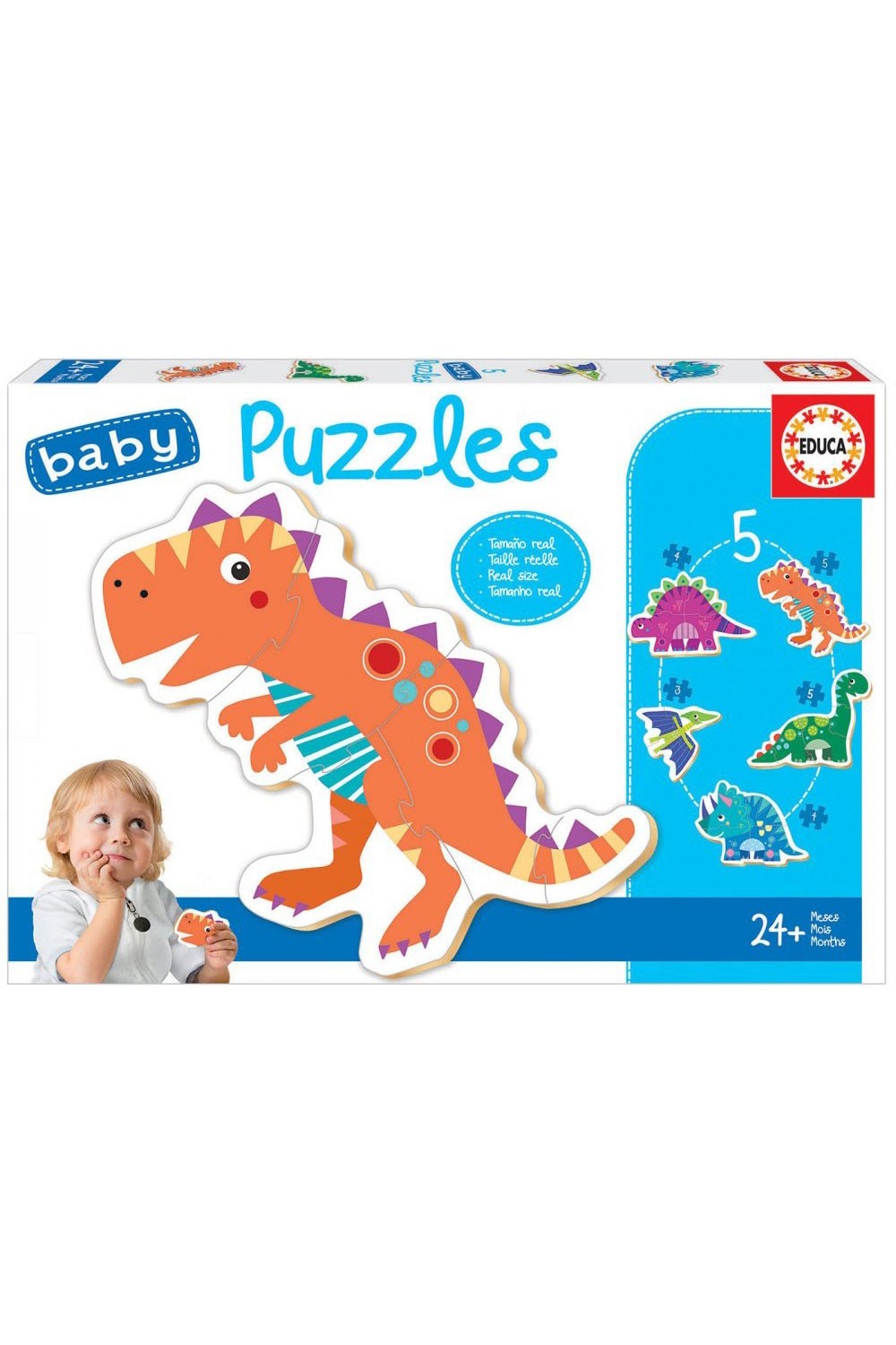 Παιδικό Puzzle Dinosaur 21pcs για 2+ Ετών Educa 018.873