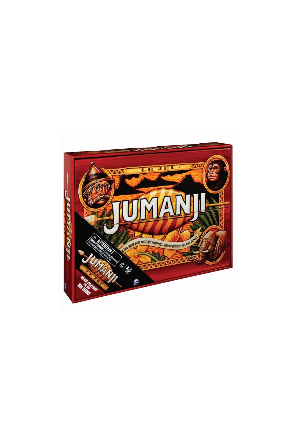 Spin Master Επιτραπέζιο Παιχνίδι Jumanji για 2-4 Παίκτες 5+ Ετών 6059740.