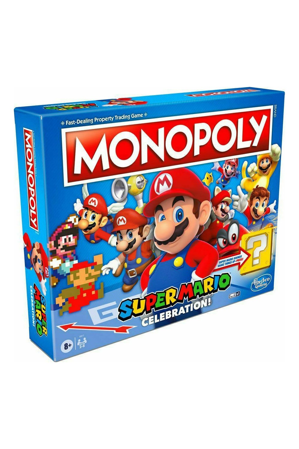 Hasbro Επιτραπέζιο Παιχνίδι Monopoly Super Mario Celebration για 2-6  Παίκτες 8+ Ετών E9517