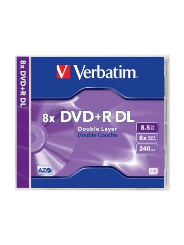 Verbatim DVD+R Double Layer 8X 8.5GB 1τμχ