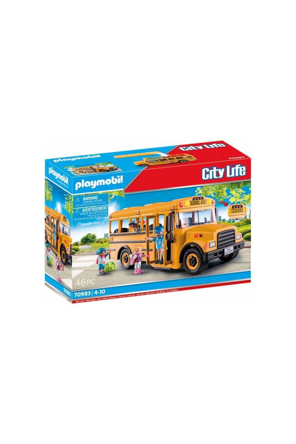 Playmobil City Life Σχολικό Λεωφορείο με Μαθητές για 4-10 ετών 70983