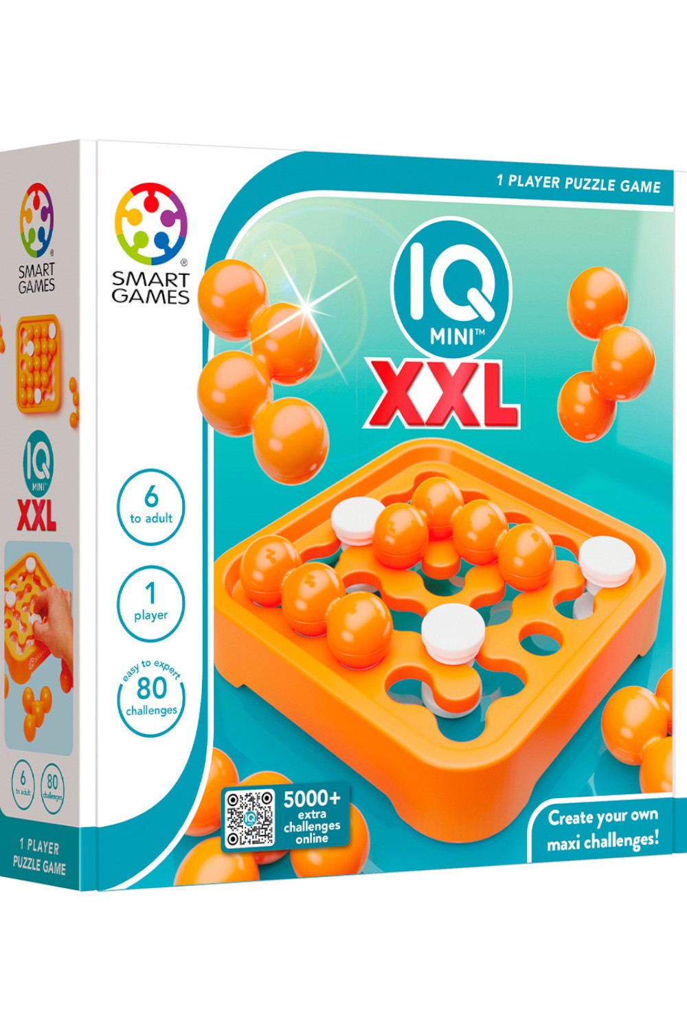 Smart Games Επιτραπέζιο Παιδικό Παιχνίδι Λογικής IQ Mini XXL (285-SG401XL)