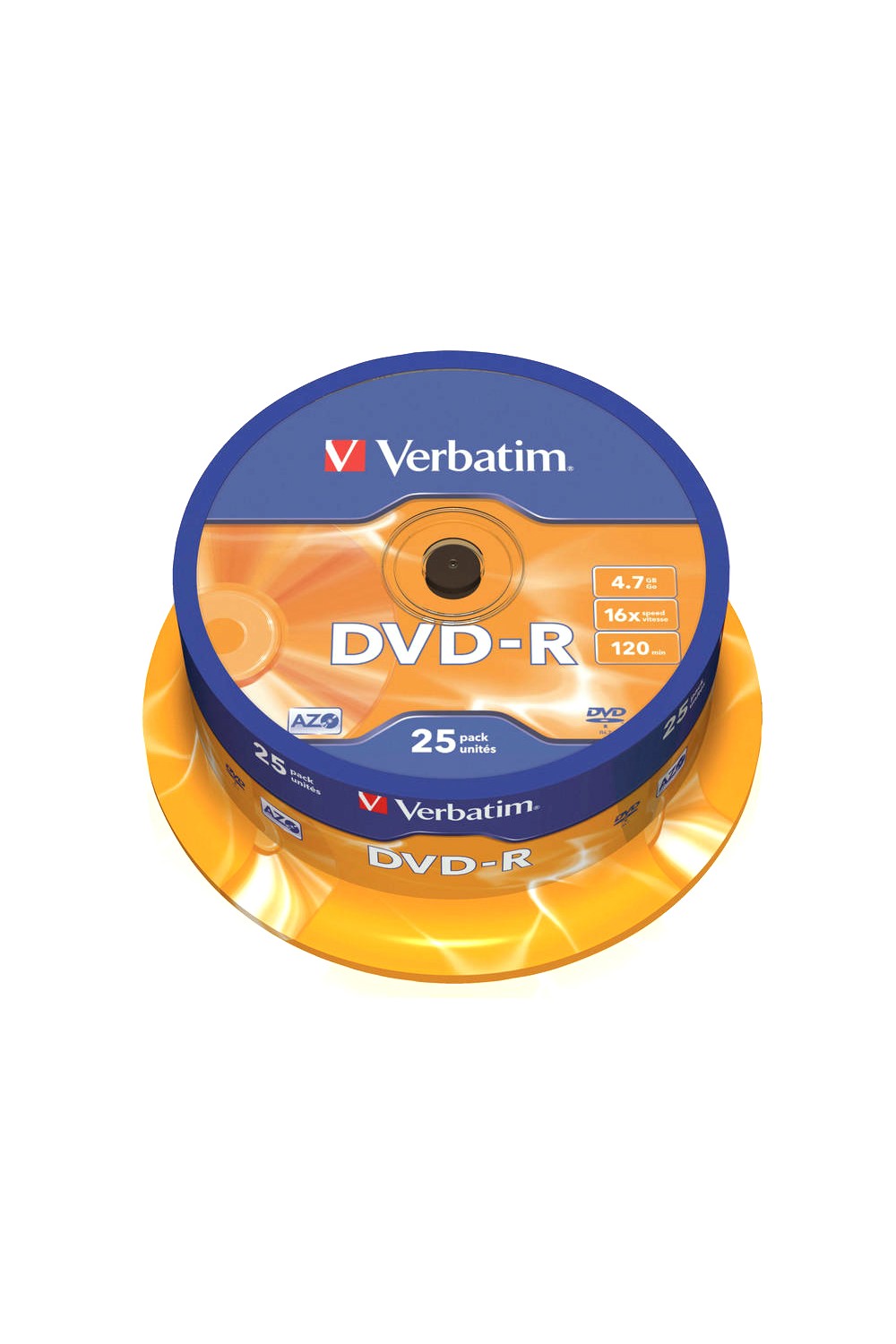 DVD-R Verbatim 16x 4.7GB 25 τεμ.